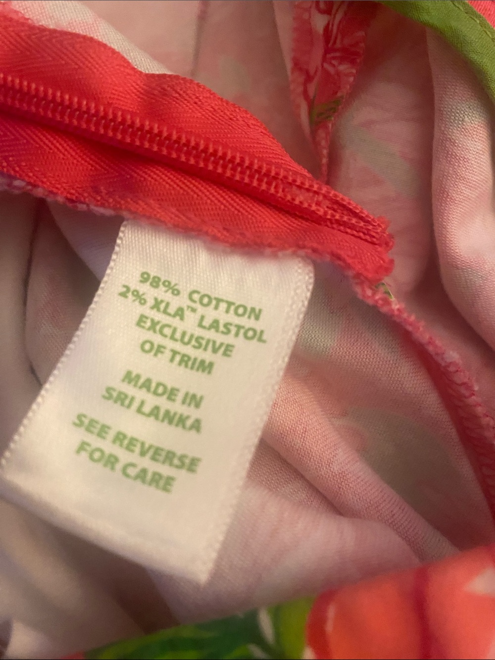 Lilly Pulitzer Pink Floral Cropped Pull-On Pants - Picture 10 of 11